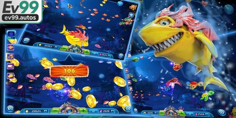 Siêu bão là tựa game được đánh giá cao nhờ cơ chế bắn cá đa dạng, linh hoạt